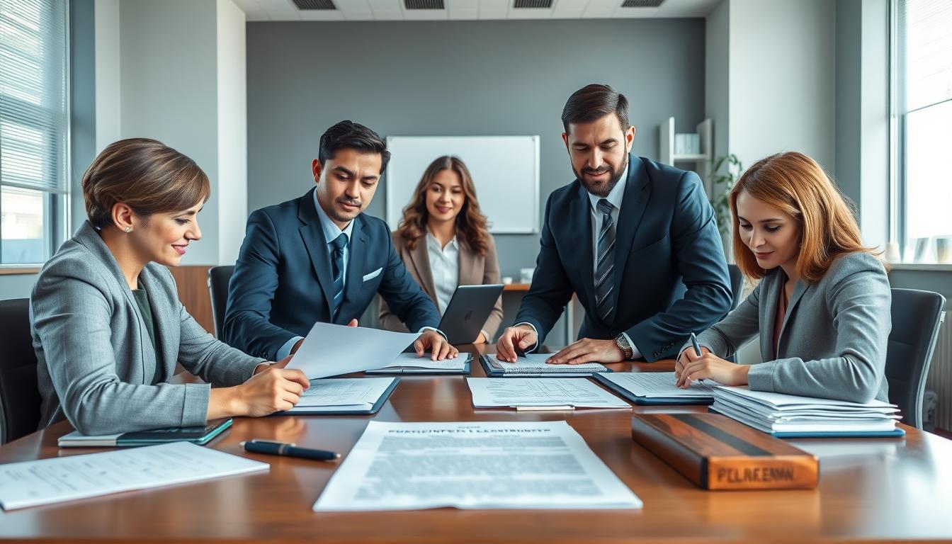 Senior legal support team